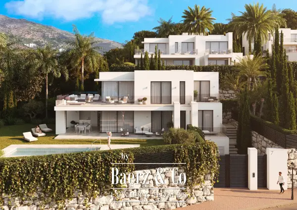 photo 1 Seven Pearls - Villas Collection - Four-Bedroom Villa with Private Elevator and Sea Views, Mijas - Contemporary villa with open plan living and effortless multi-level flow