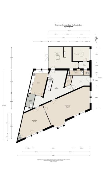 Floor Plan 3 - Johannes Vermeerstraat 28